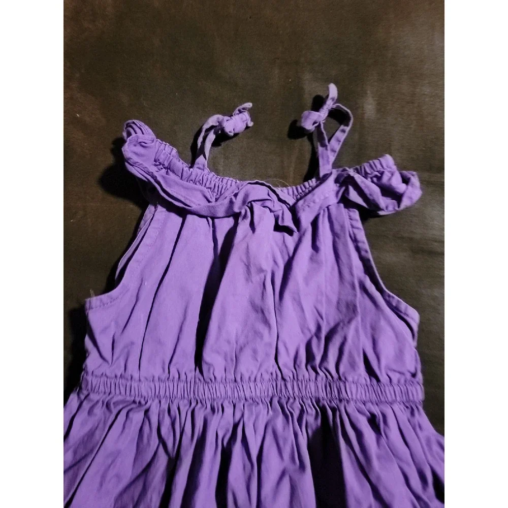 Gymboree surf adventure purple floral‎ dress 4t